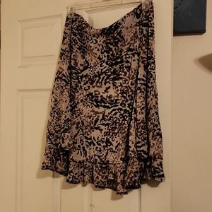 212 Collection size Large ruffled skirt